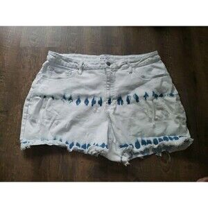 Womens 18W Ava & Viv Cutoff Jean Shorts